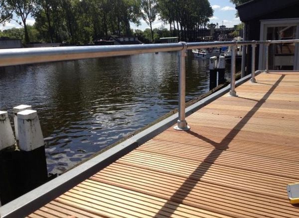 pipe fitting guardrail